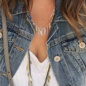 Stella & Dot Freya Fringe Necklace
